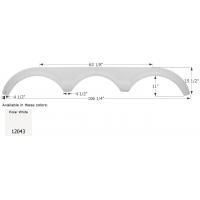 Triple Axle Fender Skirts