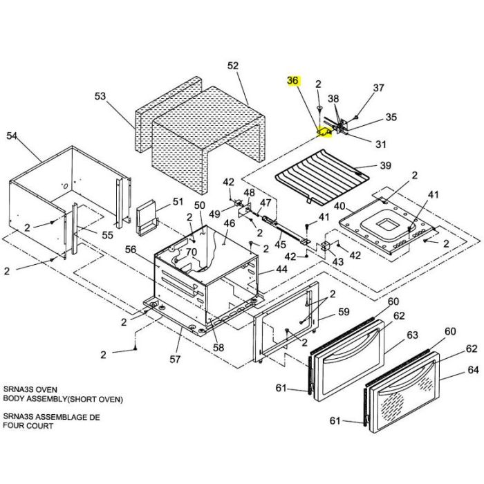 #36- pilot mounting bracket 63470