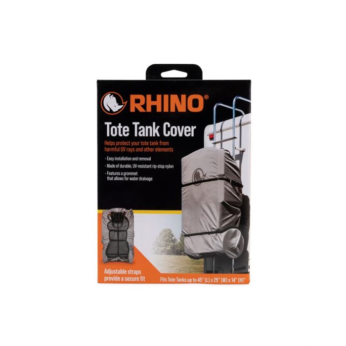 Camco Rhino Large 28 & 36 Gallon RV Tote Tank Cover 39019 Boxed Front