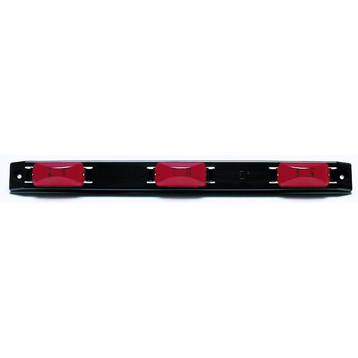 Peterson Red Sealed Identification Light Bar 150-3R Front 2