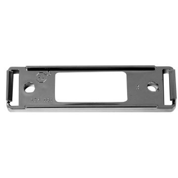 Peterson Mfg 154/161 Series Surface Mount Rectangular Chrome Bracket 