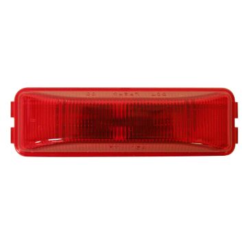 Peterson Mfg 154R Sealed Incandescent Red Clearance/Marker Rectangular Light 