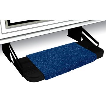 Prest-O-Fit Imperial Blue 18" Wraparound RV Step Rug