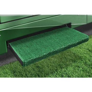 Prest-O-Fit Green 23" Jumbo Wraparound RV Step Rug