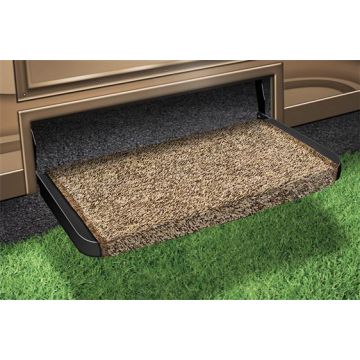 Prest-O-Fit Brown 20" Wraparound Plus RV Step Rug