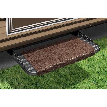 Prest-O-Fit Espresso 18" Wraparound RV Step Rug