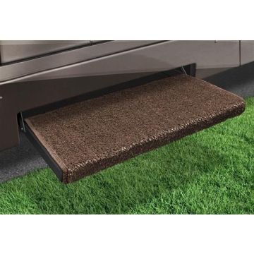 Prest-O-Fit Espresso 23" Jumbo Wraparound RV Step Rug