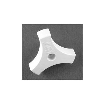 Strybuc 1" White Kinro Window Knob