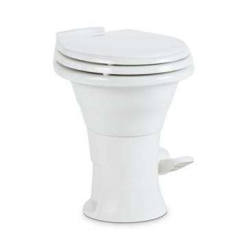 Dometic 310 High Profile White Slow Close Wood Seat Toilet