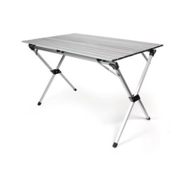 Camco Fold-Away Aluminum Table - Roll-up w / Carry Bag