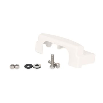 Camco Replacement Bone Rear Hinge Cover for Premium Ceramic RV Toilet