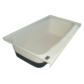 Icon 42" x 24" x 13" Right Hand Drain Bathtub - White