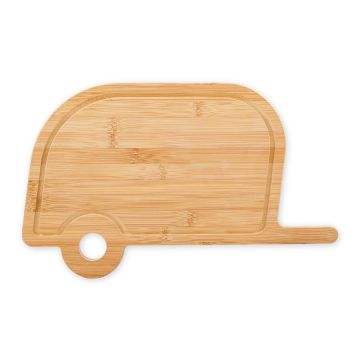 CAMCO Life is Better at the Campsite Retro RV Bamboo Cutting Board