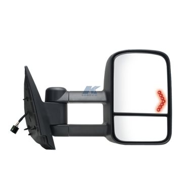 K-Source 2007 to 2012 GMC/Chevy Right Hand Extendable Towing Mirror