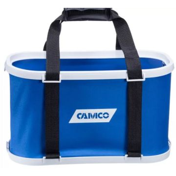 Camco XL Rectangular Collapsible Wash Bucket w/ Storage Bag