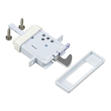 Dometic RV Freezer Compartment White Door Lock Catch Kit