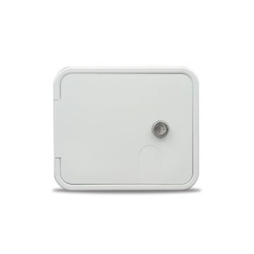 Thetford Locking RV Electrical Hatch - Polar White