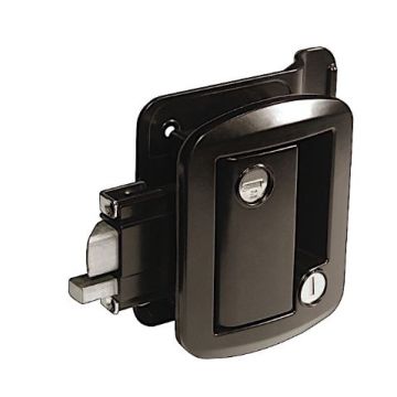 Classic Black Pro Entry Door Lock 43610