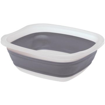 Progressive Gray/White Collapsible Tub