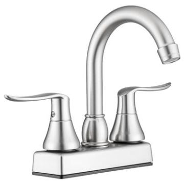 DURA Elegant Arc Spout Satin Nickel RV Bar Faucet