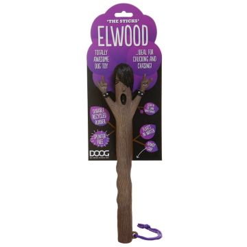 DOOG The Sticks 'Elwood' Rock-On Themed Dog Toy w/ Packaging.