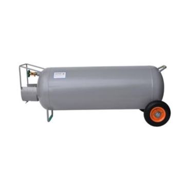 Flame King 100LB Horizontal/Vertical Propane Tank