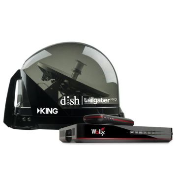 King Controls Dish Tailgater Satellite TV Antenna