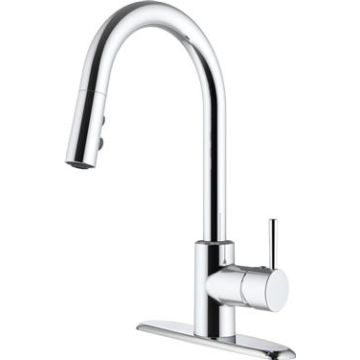 American Brass Hi-Arc Pulldown Kitchen Faucet