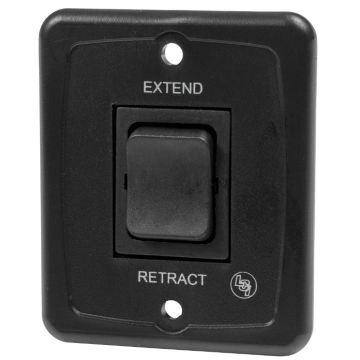 Interior 40 Amp Black Awning Switch