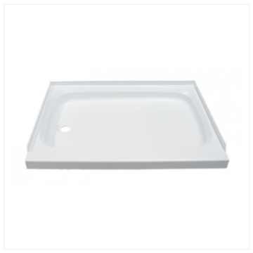 Lippert Components Better Bath 36" x 24" Left Hand Drain Shower Pan - White