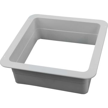 Ventline 5-1/8" Thick Radius Corner Vent Inner Garnish - Polar White