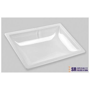 Specialty Recreation 16" x 26" White Skylight Inner Garnish