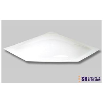 Specialty Recreation 28" x 10" White Neo Angle Skylight