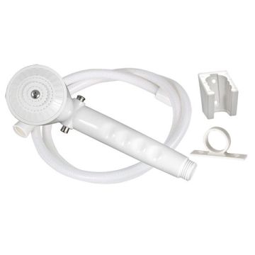 Phoenix Faucets Basic White Handheld Shower Head Kit