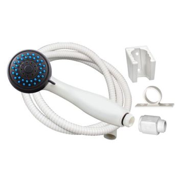 Phoenix White 3 Function Showerhead Kit