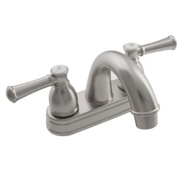 DURA Designer Non-Metallic Arc Spout Brushed Satin Nickel RV Lavatory Faucet