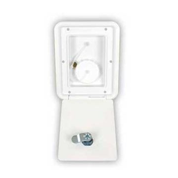 JR Polar White Low Profile Gravity Water Hatch