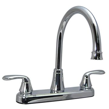 Phoenix Chrome Two Handle Hybrid Hi-Arc Kitchen Faucet