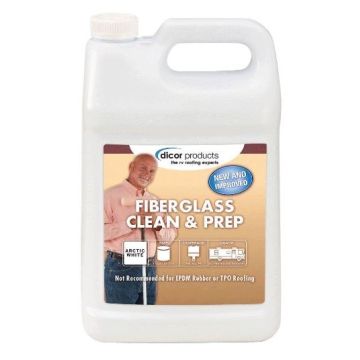 Dicor Fiberglass Clean and Prep