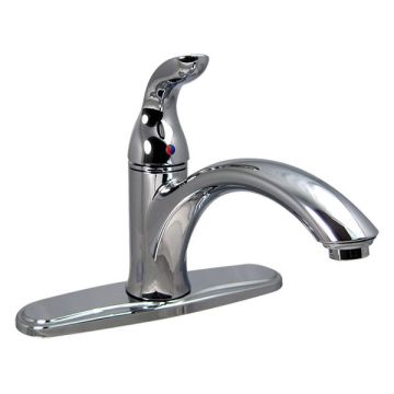 Phoenix Hi-Arc Hybrid Single Handle Chrome Kitchen Faucet