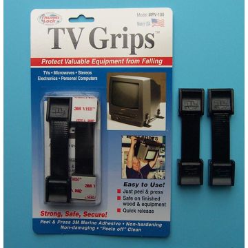 Ready America TV Grips™ Travel Safety Strap - Black