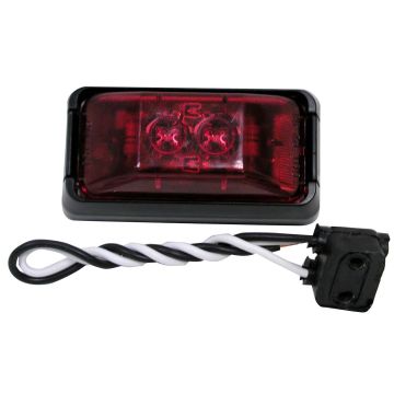 Peterson Mfg Piranha Sealed LED Red Clearance Marker Light Kit 