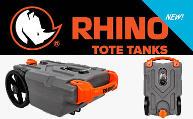 Shop for Rhino Portable RV Tote Tanks by Camco